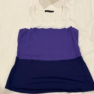 The Limited Purple and Blue Tank Top